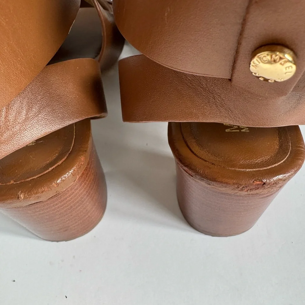 MICHAEL Michael Kors Maribella Brown Sandal Size 6.5 - Picture 15 of 15